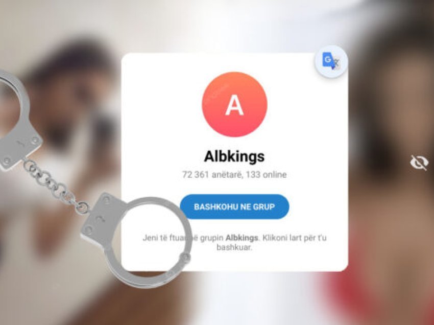 E arrestuar si administratore e grupit “Albkings” është edhe një vajzë