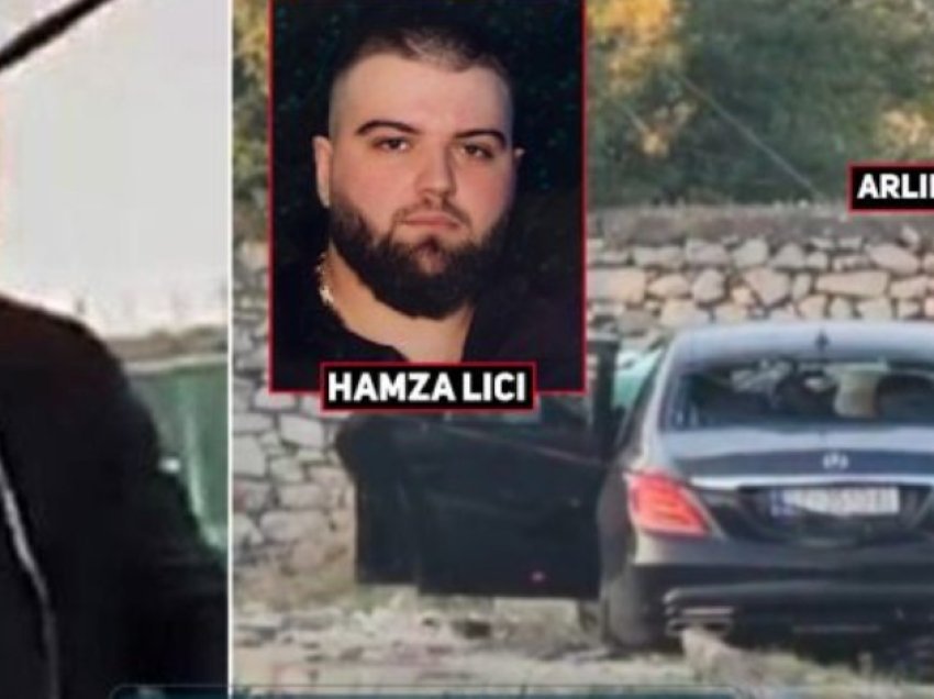 I hutuar dhe i gjakosur, mbetet ende mister identiteti i personit që qëndron mbi trupat e Hamza Licit dhe Arlind Bushatit pas atentatit në Shkodër