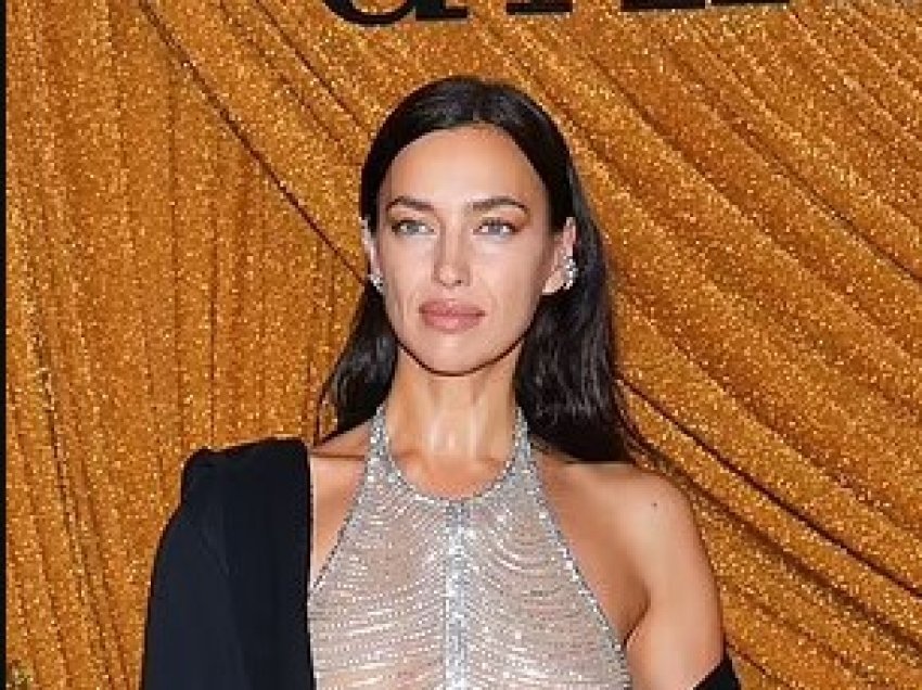 Irina Shayk tërheq vëmendjen me fustanin e saj të tejdukshëm në Milano