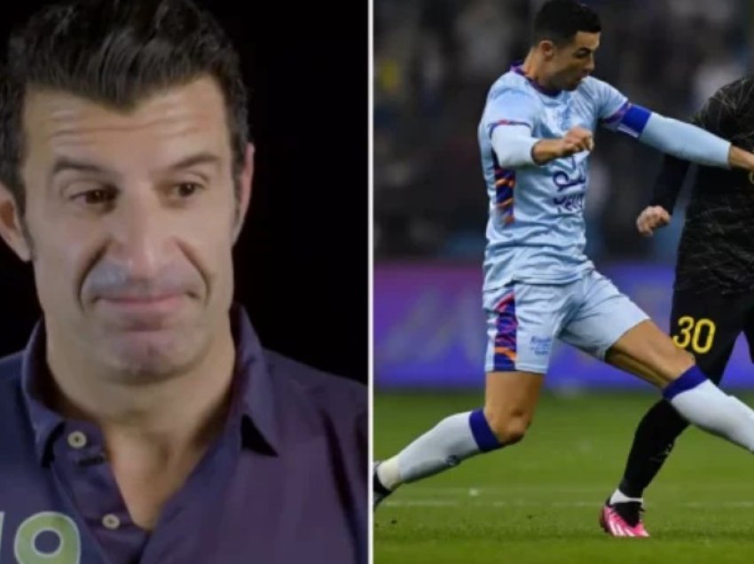 Luis Figo jep përgjigje interesante kur u pyet rreth debatit Ronaldo – Messi