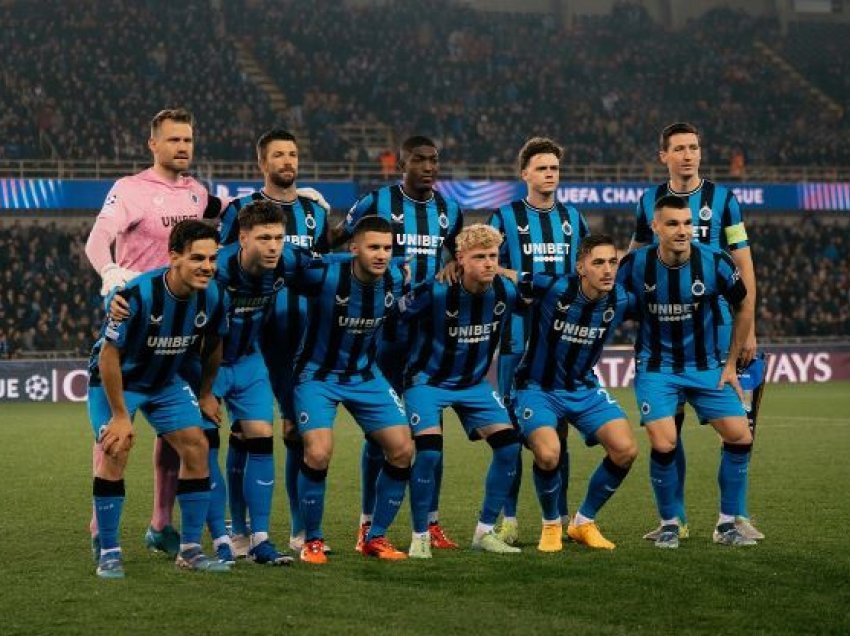 Jashari titullar, Club Brugge i shkakton humbjen e parë Aston Villës