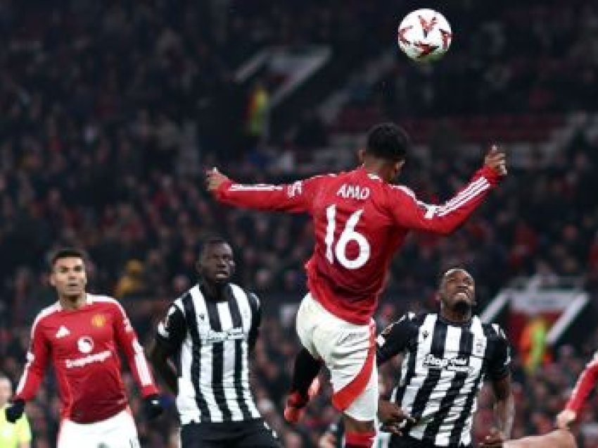 Amad Diallo shënues i dyfishtë, Manchester Utd shënon fitoren e parë në Europa League