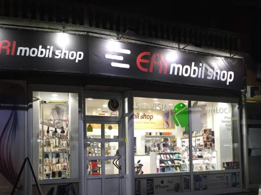 Hajnat bëjnë kërdi në ‘Eri Mobileshop’ në Gjakovë, vjedhin telefona në vlerë të 10 mijë €