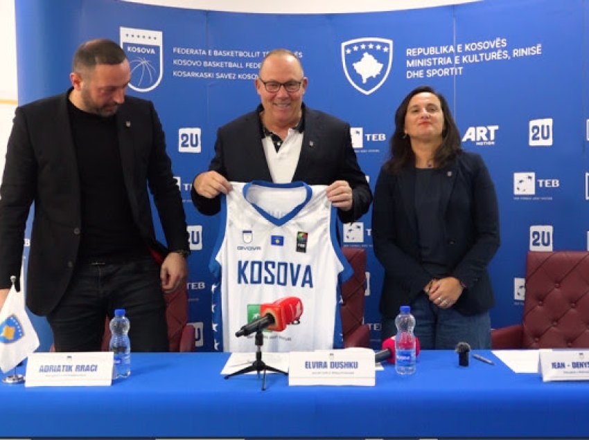 Choulet: Jam gati të nxjerrë më të mirën nga Kosova në basketboll