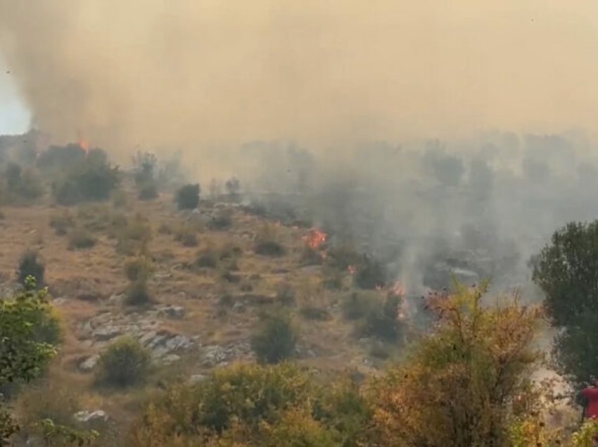 Ende është aktiv zjarri në malin Bellasicë