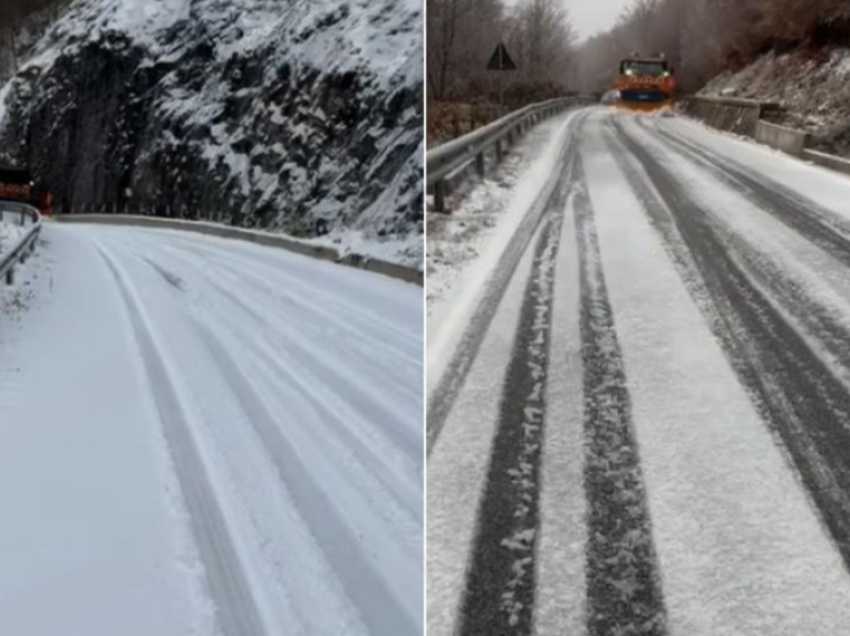 ‘Zbardhet’ Malësia/ Nisin reshjet e para të borës në veri të vendit, trashësia e dëborës arrin në…