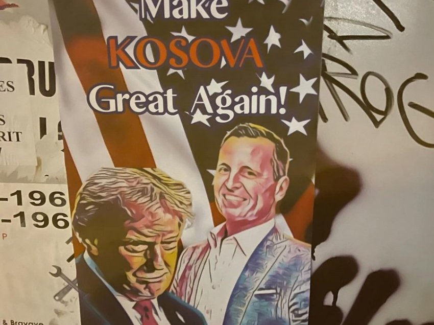 Posterët e Trump dhe Grenell në Prishtinë: Mesazh politik apo kundërpërgjigje ndaj Serbisë?  