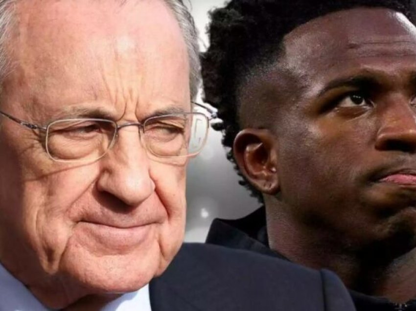 Kampi i Florentino Perez, përfshirë djalin – këshillojnë presidentin e Real Madridit ta shesë Vinicius Jr