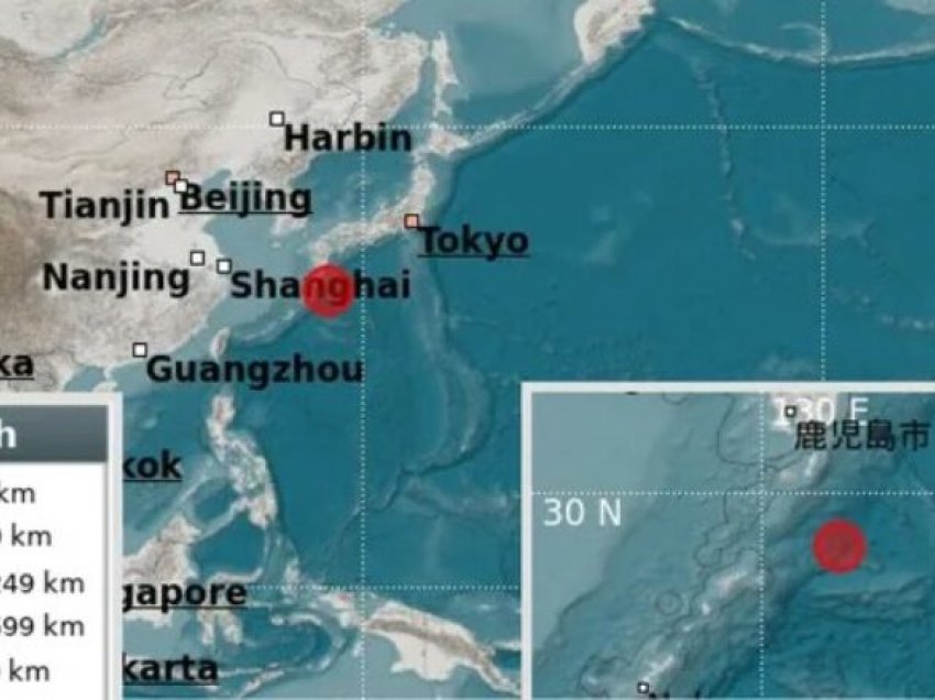 Një tërmet i fuqishëm godet Japoninë – mediat sjellin detajet e para