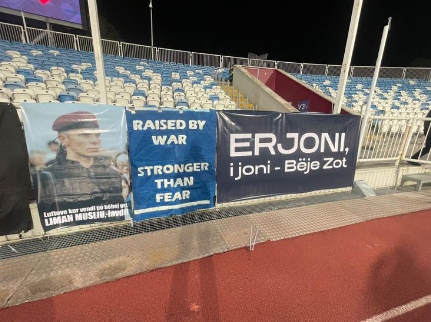 Kjo që u shfaq në stadiumin ‘Fadil Vokrri’, po i djeg Serbisë