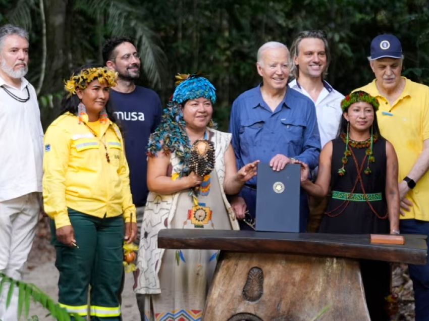 Presidenti Biden në Amazonë për mbrojtjen e mjedisit