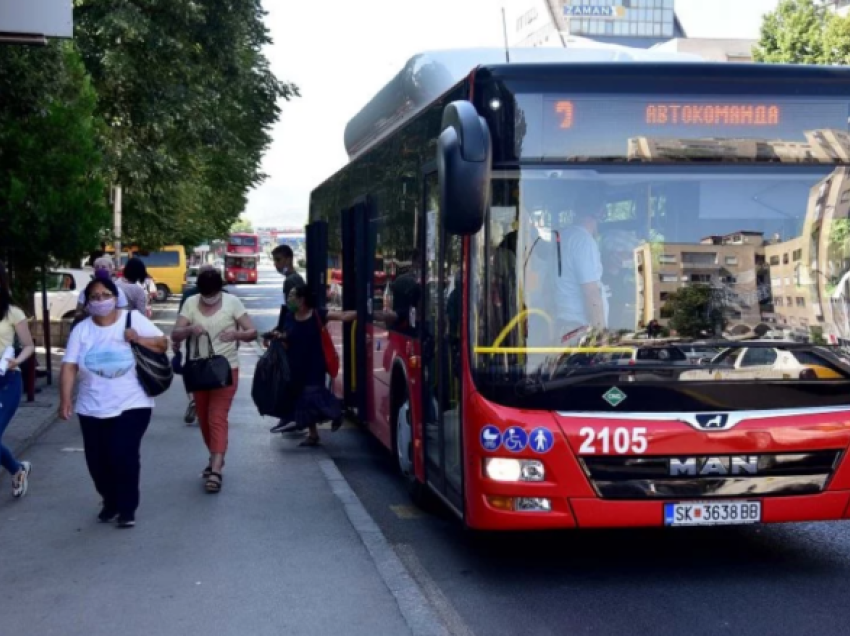 Reduktohet transporti me autobus në Shkup, ka mungesë nafte