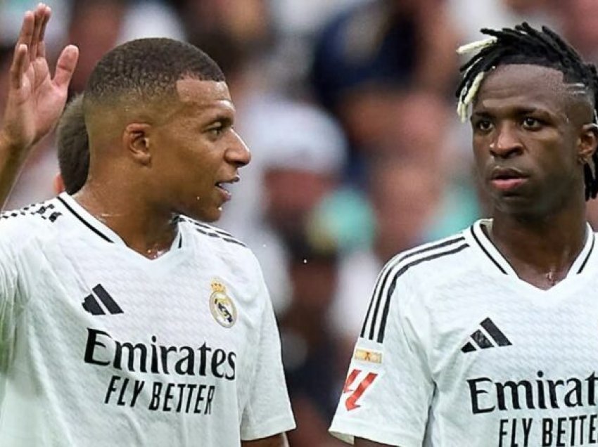 Reali konfirmon rolet e Vinicius Jr dhe Mbappe në fushë