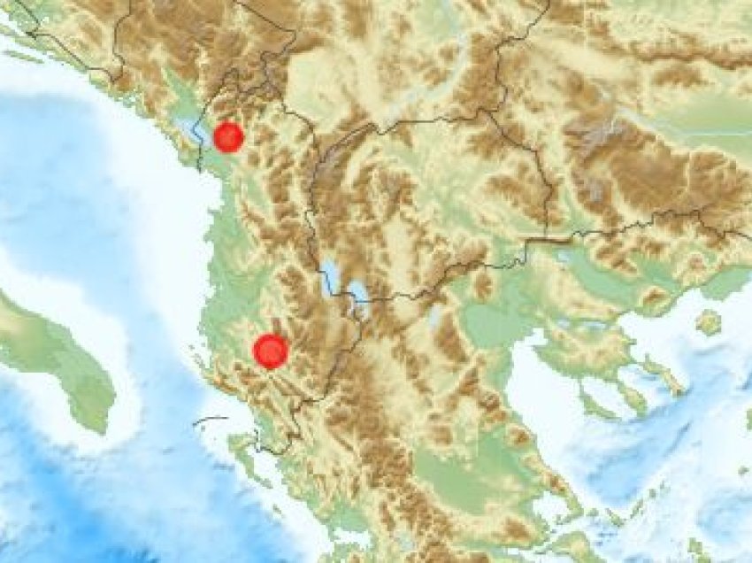 Dy lëkundje sizmike në Shqipëri, tërmetet godasin në Shkodër dhe Çorovodë