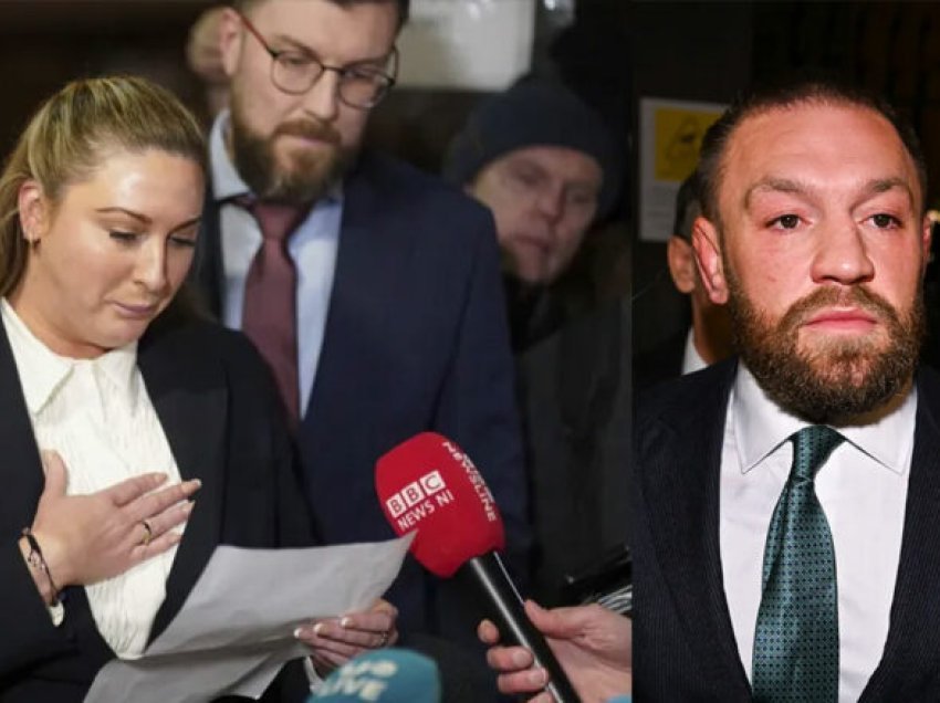 Gruaja që akuzoi Conor McGregor për përdhunim fiton çështjen civile dhe merr dëmshpërblim