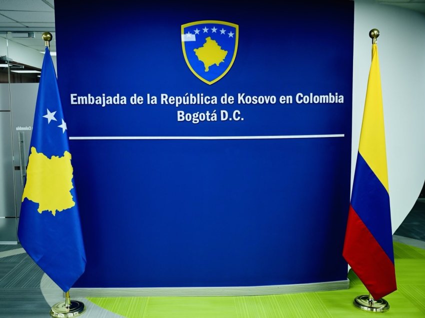 Sot hapet ambasada e Kosovës në Bogota të Kolumbisë, e përuron presidentja Osmani