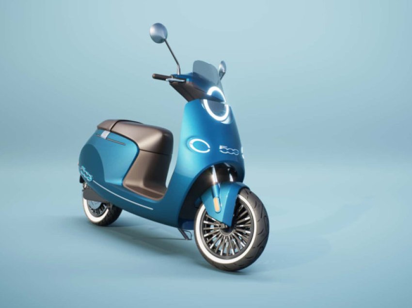 “Fiat në dy rrota”, E-Moped 500 - skuteri elektrik në stilin e Vespas klasike