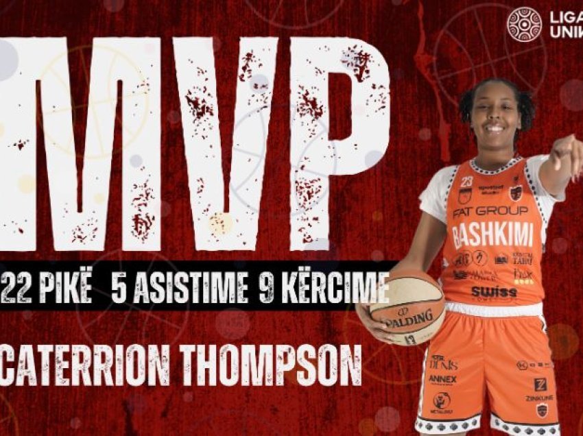 Thompson, MVP në Liga Unike Femrat