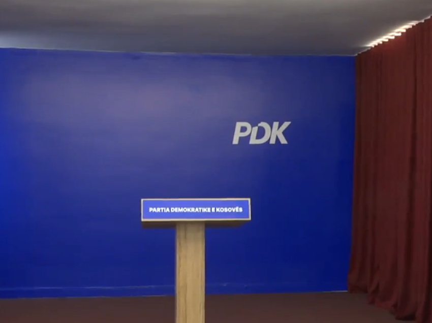 PDK sot mban konferencë për media