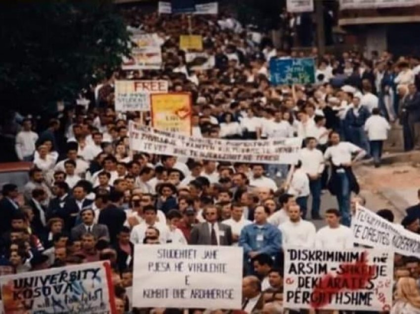 27 vjetori i e protestës së studentëve, Krasniqi: U bë simbol të qëndesës