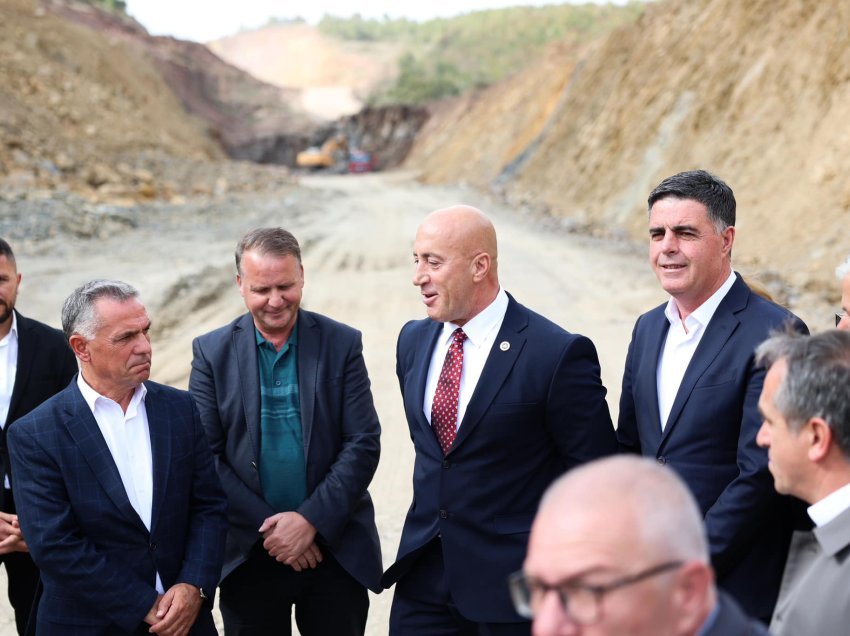 Haradinaj: Ritmi i punimeve në autostradën Prishtinë – Gjilan, dëshpëruese