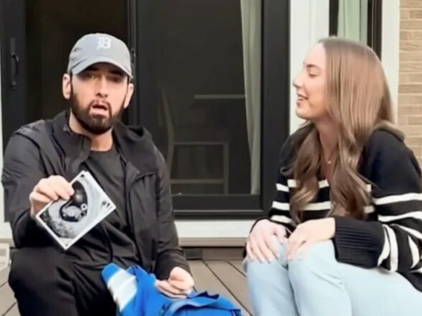 Gjyshi Slim Shady: Eminem zbulon shtatzëninë e vajzës së tij në videoklip të këngës “Temporary”