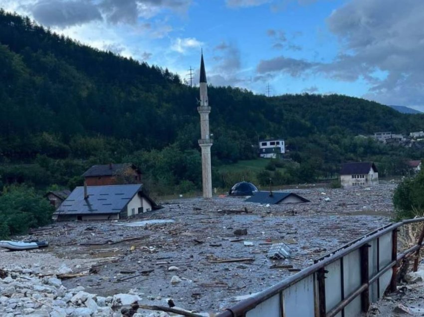 Pasojat katastrofike të përmbytjeve në Bosnje dhe Hercegovinë, të paktën pesë të vdekur