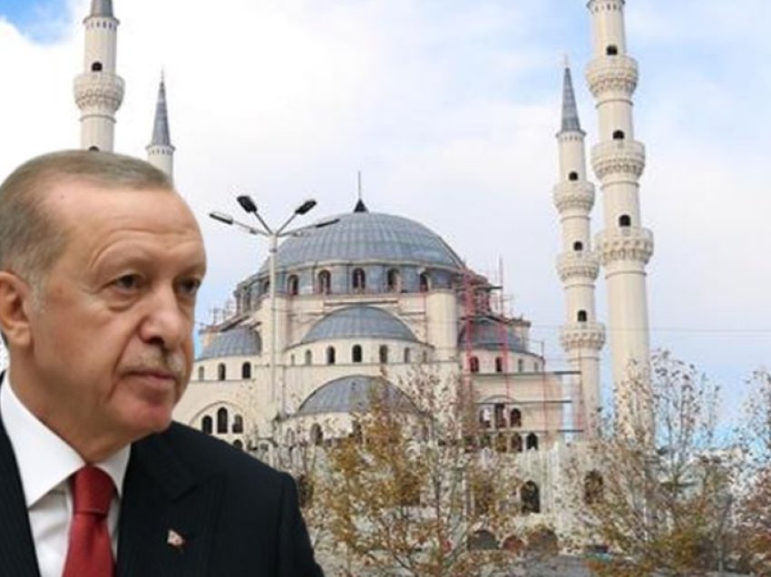 Erdogani do ta bëjë hapjen e xhamisë së madhe të Tiranës