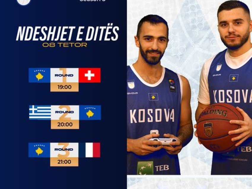 Dita e ndeshjeve! Kosova debuton në garat eSports Basketball