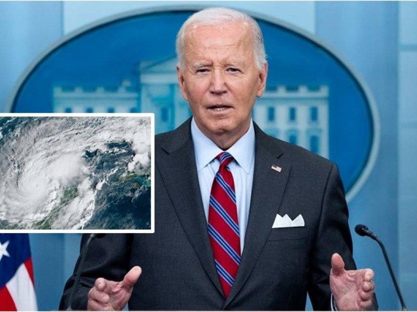 Biden shtyn udhëtimet jashtë vendit për shkak të uraganit Milton 