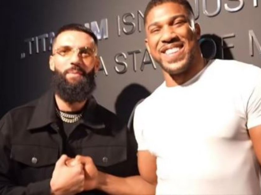 Anthony Joshua e pyet: Je gjerman? Liridon Krasniqi kështu ia kthen...