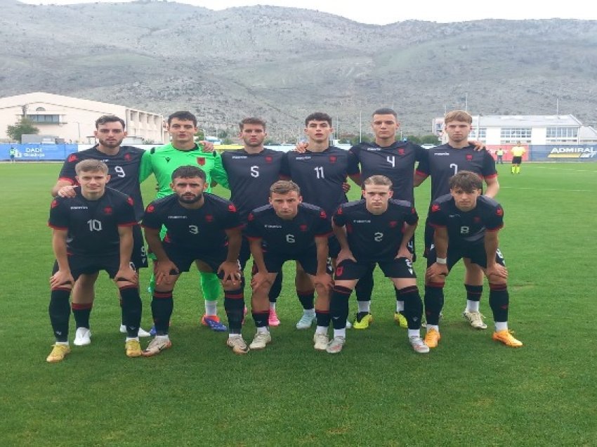 Shqipëria U-19 triumfon me 3 gola në miqësoren e parë ndaj Malit të Zi