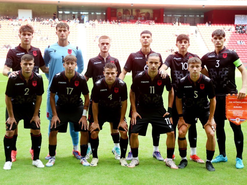 Shqipëria U17 pëson debakël nga holandezët