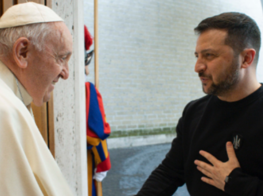 Për herë të tretë, Papa Françesku takon presidentin ukrainas – zbulohen detaje nga takimi