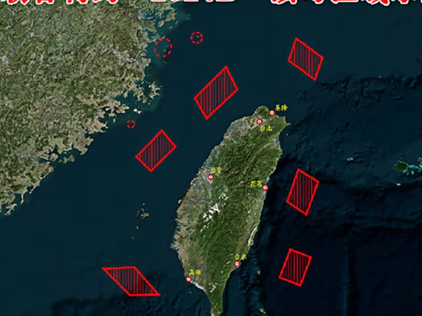 Kina, stërvitje në shkallë të gjerë pranë Tajvanit