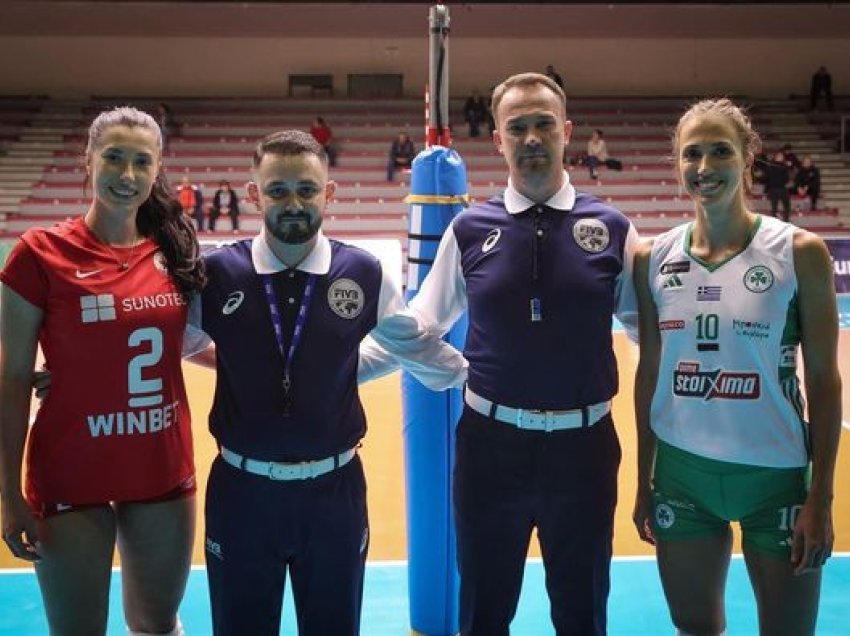 Debutim i suksesshëm i gjyqtarit Zymeri në CEV Challenge Cup 