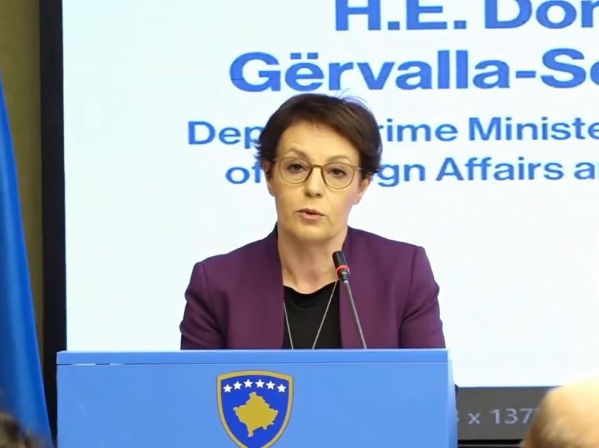 Ministrja Gërvalla: Historia e Kosovës, dëshmi se si diplomacia është çelësi i zgjidhjeve të krizave