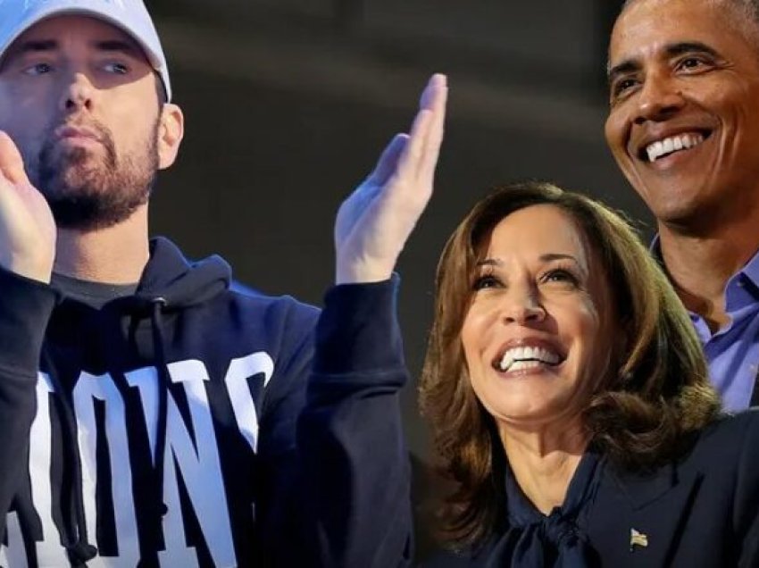 Eminem do të shfaqet me Kamala Harris sonte në mitingun e saj në Detroit