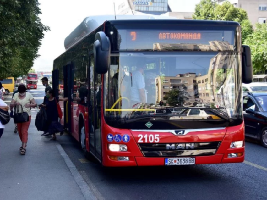 Transporti publik në Shkup sot sipas orarit të së dielës