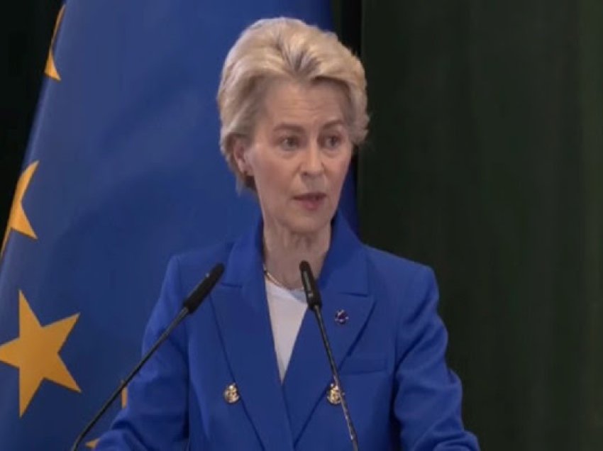 ​Ursula von der Leyen në Tiranë: Shqipëria fiton 920 milionë euro nga Plani i Rritjes