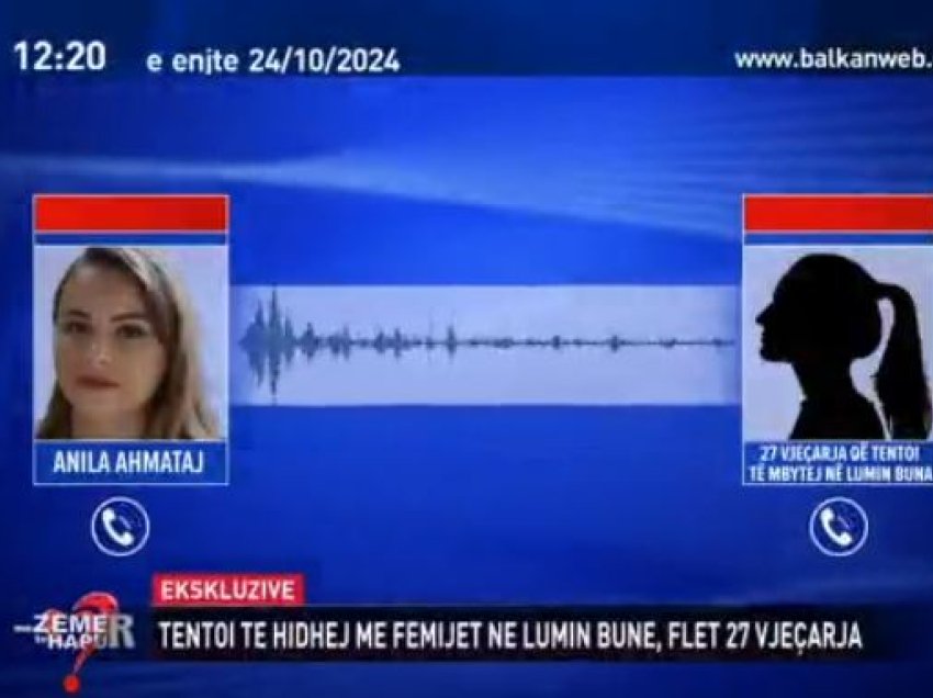 “Babai na rreh”/ Tentoi të hidhej nga Ura e Bunës, 27-vjeçarja rrëfim ekskluziv për “Me Zemër të Hapur”: Ish-bashkëshorti më përndjek dhe më ka kërcënuar!