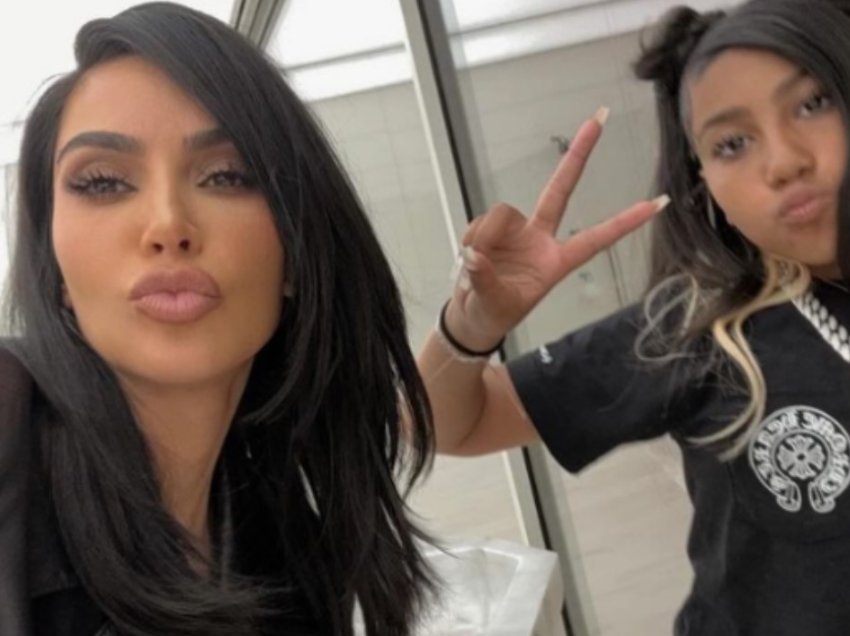 Gjerdani që Kim Kardashian e mori dhuratë nga vajza e saj North, kushtoi rreth 20 mijë dollarë