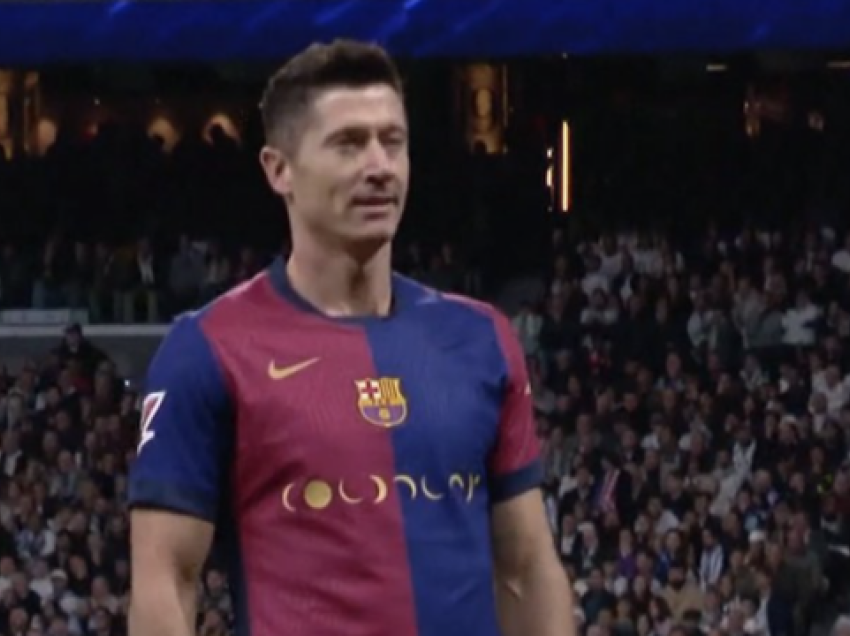 Lewandowski shënon dy gola të shpejtë në “El Clasico