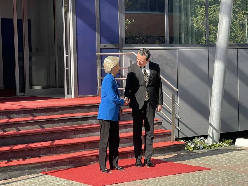 Kurti takoi presidenten e Komisionit Evropian, Ursula von der Leyen