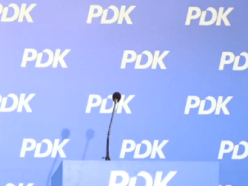 PDK thërret konferencë, s’tregohet arsyeja