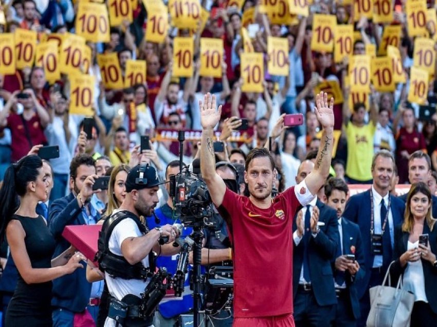 Totti nuk ka ndërmend të bëjë shaka