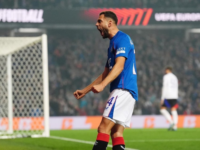 Bajrami realizon gol spektakolar për Rangersin