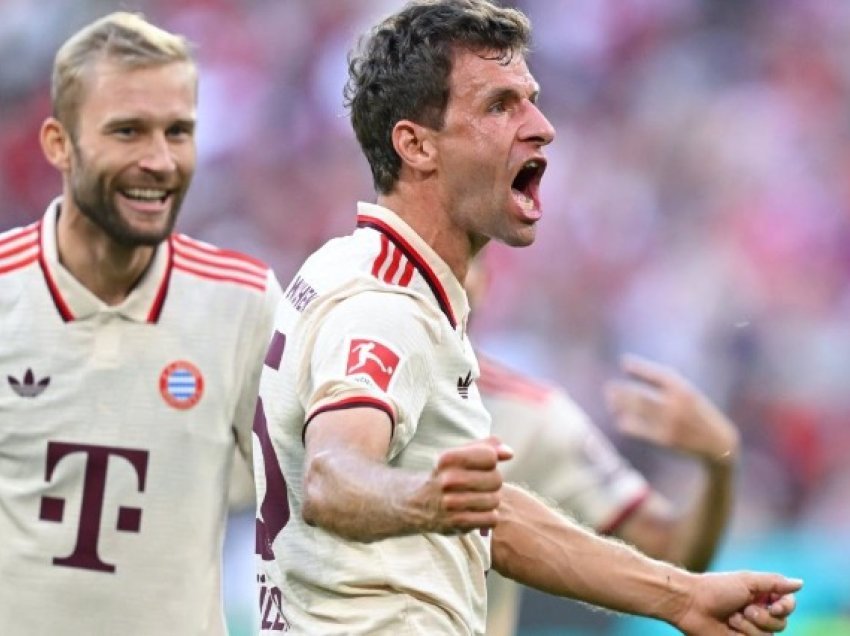 Bayern mposht Freiburg, Muller bën historinë