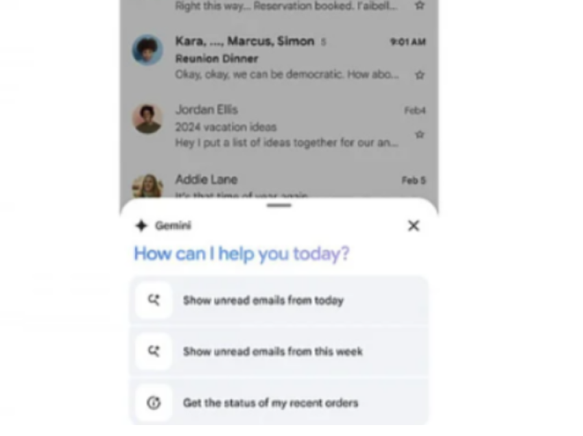 Google prezanton mënyrën e re për të kërkuar email me Gemini
