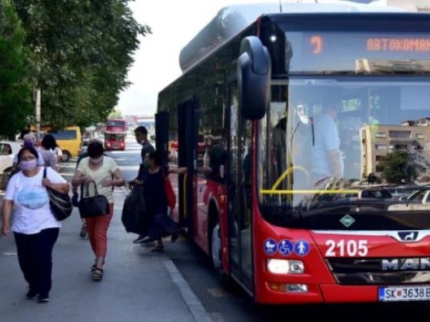 Reduktohet transporti publik në Shkup